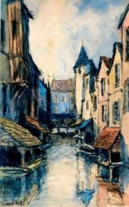 Vue De Montargis by Frank Will