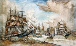 Le Port De Dunkerque.