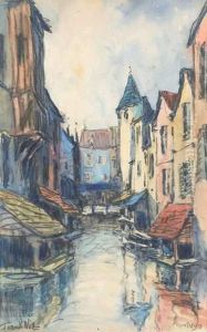 Canal A Montargis by Frank Will