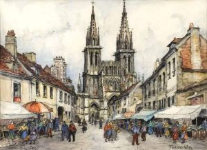La Cathedrale, Jour De Marche.