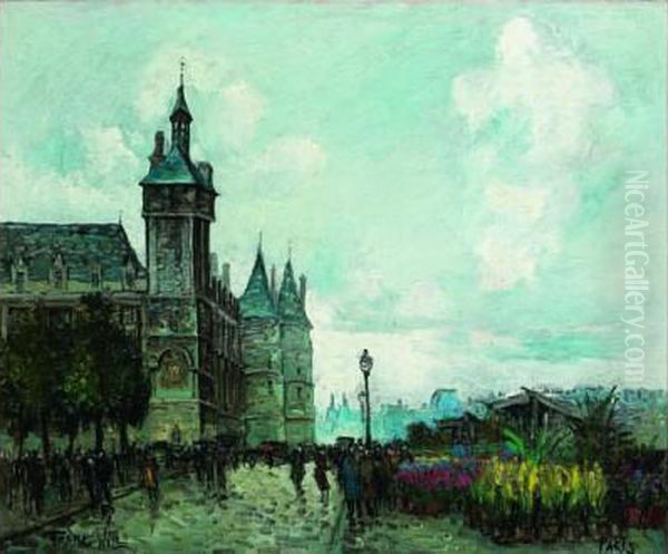Marche Aux Fleurs Sur La Seine, Paris - view 1