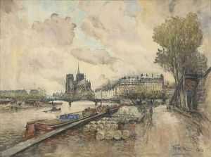 Vue De Notre-dame by Frank Will
