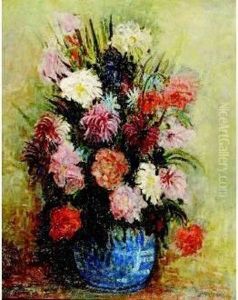 Grand Bouquet De Fleurs by Frank Will