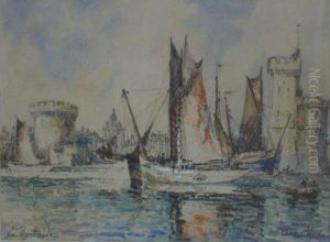 L'entree Du Port De La Rochelle by Frank Will