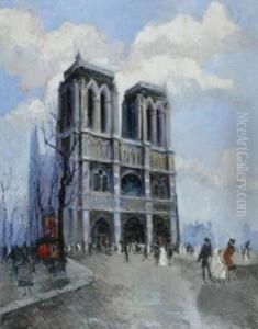 La Place Notre Dame, Paris
