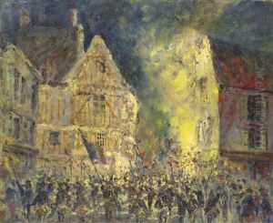 Le Defile Du 14 Juillet by Frank Will