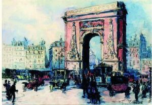 La Porte Saint-denis by Frank Will