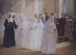 Solemn Communion by Jules Octave Triquet