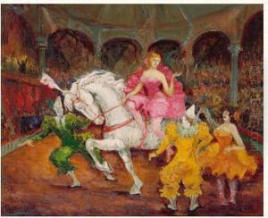 Scene De Cirque by Frank Will