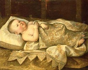 Portrait of Prince Leopold de' Medici as a Baby by Tiberio di Tito