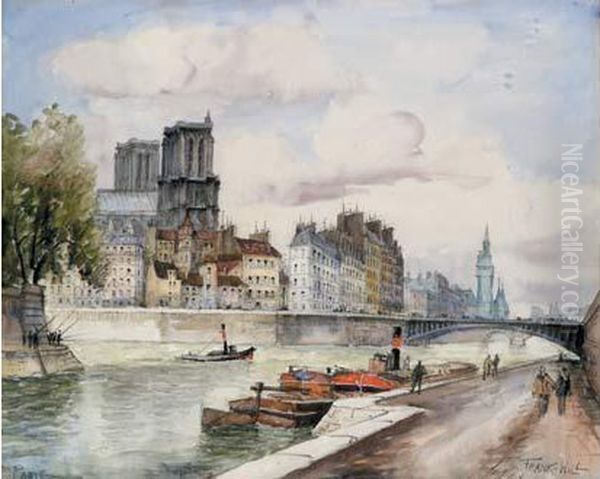 Notre Dame, Vu Des Quais - view 1
