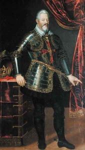 Portrait of Ferdinand I 1549-1609 de Medici by Tiberio di Tito