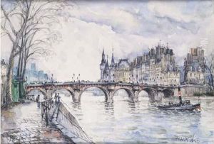 "paris, Le Pont Neuf". by Frank Will