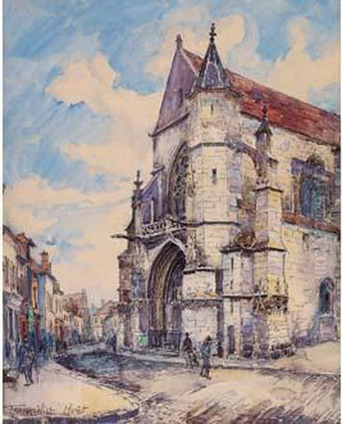Eglise De Moret. - view 1