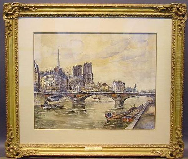 View Of Notre Dame From The Seine - view 1