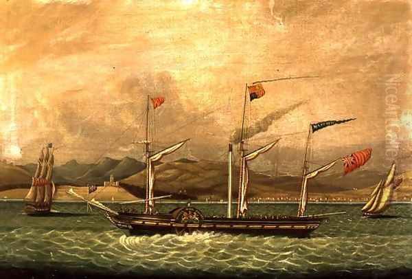 The Steam Packet Majestic Flying the Royal Standard - view 1