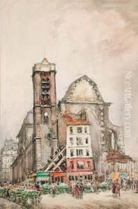 Paris, Les Marchandes De Quatre-saisons by Frank Will