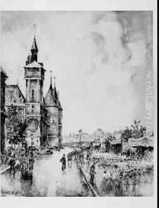 Paris : Le Quai Aux Fleurs by Frank Will