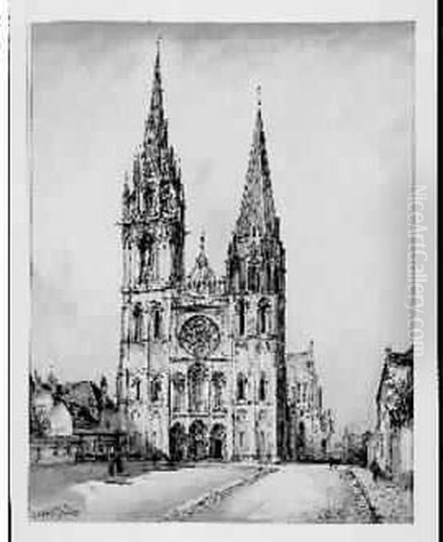 La Cathedrale De Chartres - view 1