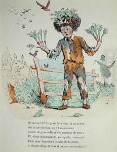 The Child who Never Washes, illustration for Les Defauts Horribles, 1862 by Louis de Ratisbonne Trim
