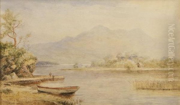 Stepping Stones, Lough Fee, Connemara - view 1