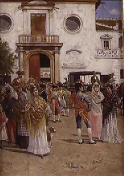 Sunday Morning, After Mass - view 1