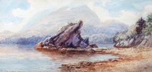 Colleen Bawn Rock, Killarney by Alexander Williams