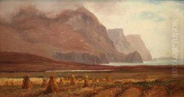 Mountains Cliffs From Keel Strand - view 1