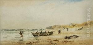 Hauling In The Boat by Alexander Williams