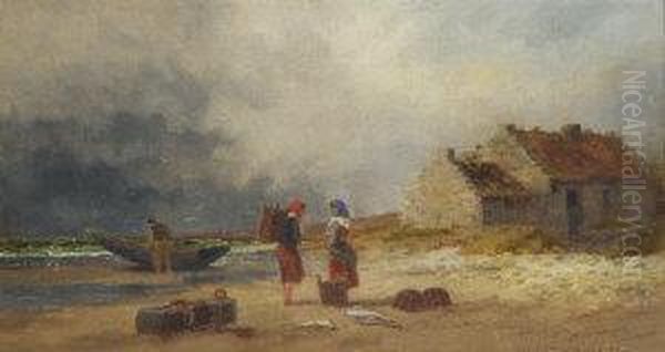 Unloading The Catch, Achill - view 1