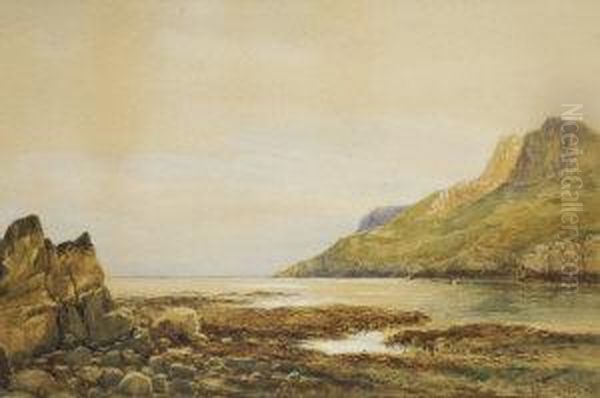 Coastal Scene At Low Tide - view 1