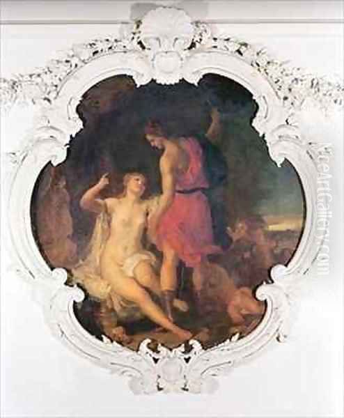 Venus and Adonis from the Salle de Conseil - view 1