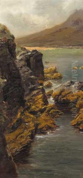 Cliffs And Beach, Achill Island - view 1