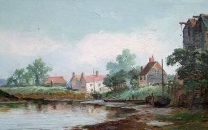 On The River Ouse At Lewes, Sussex