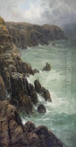 Sea-cliffs, Parkmore Point, Ventry, Dingle by Alexander Williams