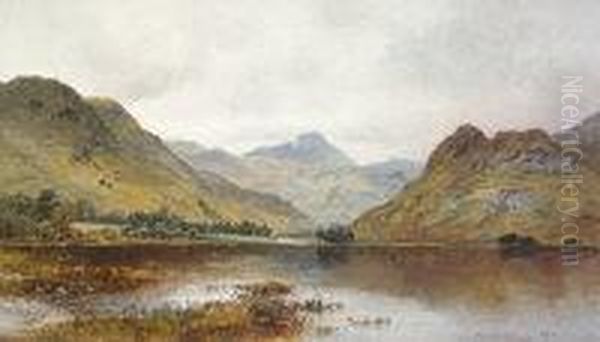 Valley With Lake And Mountains - view 1