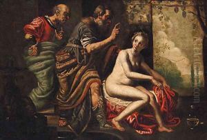 Susannah and the Elders by David The Elder Teniers