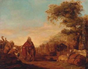 Figures In An Encampment