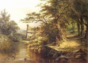 Fishing By The River by Edward Charles Williams