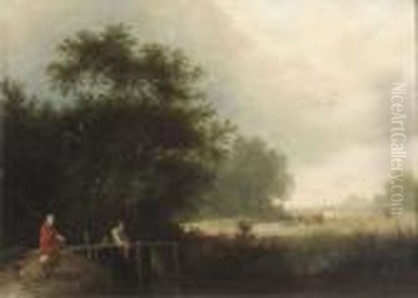 Pair Of Oils On Wooden Panels 'the Forest Of Arden', Warwickshire 10.5 X 14.5in - view 1