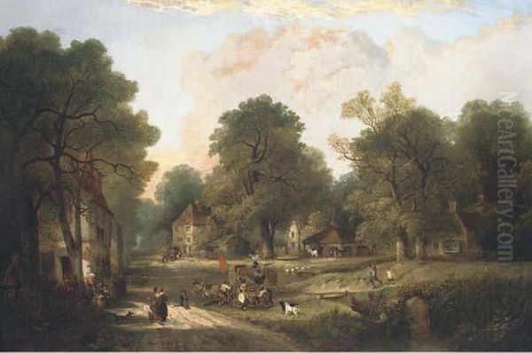 A Village In The New Forest - view 1