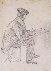 Autoportrait by Wolfgang-Adam Toepffer