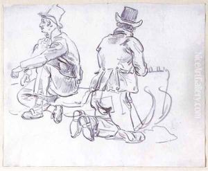 Croquis de deux hommes Croquis de deux hommes