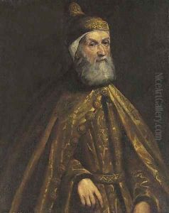 Portrait of the Doge Girolamo Priuli by Jacopo Tintoretto (Robusti)