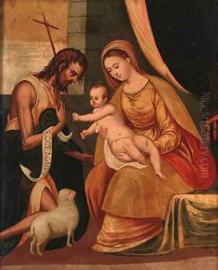 The Madonna and Child with Saint John the Baptist