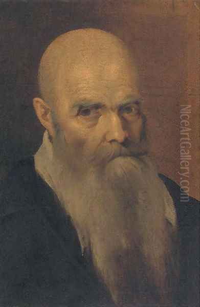 Portrait of an elderly man - view 1