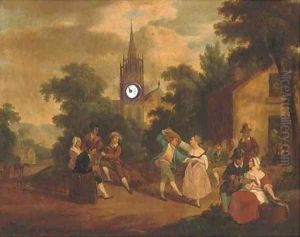 Village celebrations by David III Teniers