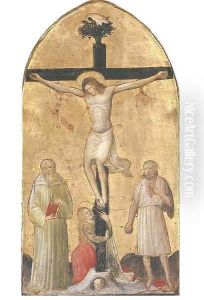 The Crucifixion by Master Of The Johnson Tabernacle