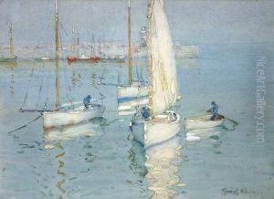 "yachts, St. Ives" by Terrick John Williams