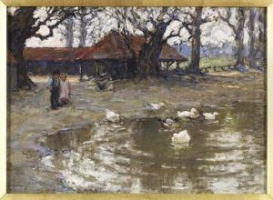 The Duck Pond by Terrick John Williams
